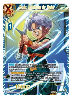 Trunks, Admiration for Tapion BT24-027 SR Dragon Ball Super Card DBS NM - Image 1