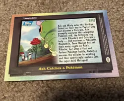 2000 Topps Pokemon TV Animation Edition Series 2 #EP3 Episode Card MISPRINT - Image 2
