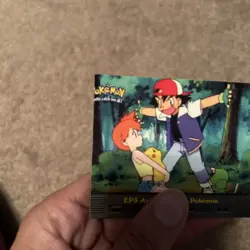2000 Topps Pokemon TV Animation Edition Series 2 #EP3 Episode Card MISPRINT - Image 3