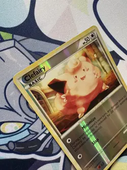 Pokemon TCG Clefairy Call of Legends 54/95 Reverse Holo Common Card Near Mint - Image 2