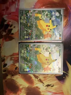 Pokemon Card TCG - Pikachu SVP 088 Black Star Promo Paldea Adventure Chest NM - Image 1