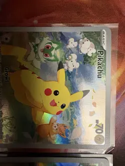 Pokemon Card TCG - Pikachu SVP 088 Black Star Promo Paldea Adventure Chest NM - Image 2