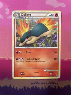 Pokemon Card Quilava Call Of Legends Uncommon 49/95 Near Mint - Image 1