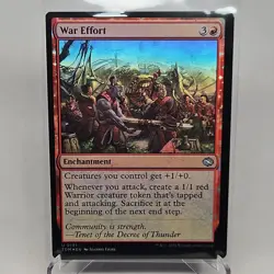 MTG War Effort FOIL Tarkir Dragonstorm (U) TDM 131 - Image 1