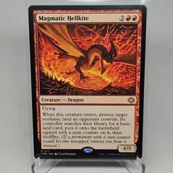 MTG Magmatic Hellkite Tarkir Dragonstorm (R) TDM 111 - Image 1