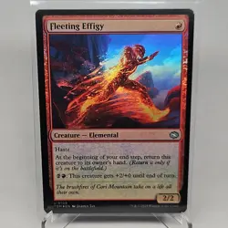 MTG Fleeting Effigy FOIL Tarkir Dragonstorm (U) TDM 108 - Image 1