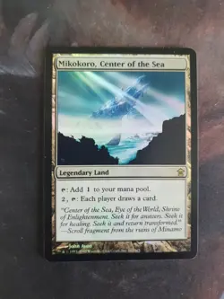 MTG Mikokoro, Center of the Sea Saviors of Kamigawa 162/165 Foil Rare - Image 1
