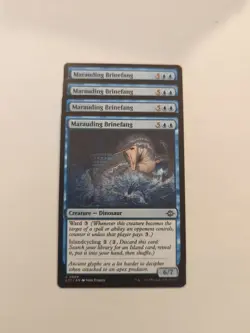 (4) Marauding Brinefang *PLAYSET* The Lost Caverns of Ixalan Regular NM MTG - Image 1