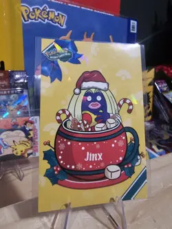 Pokemon Merry Christmas Card Database - Santa Hat Jynx - Image 2