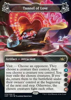 Tunnel of Love (2-6) [Unfinity] Foil Near Mint MTG - Image 1