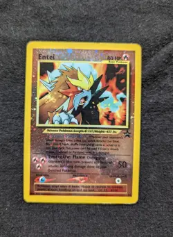 Entei - Black Star Promo - 34 - Movie Promo - Pokemon Card Holo - Image 1