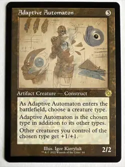 Adaptive Automaton ~ Schematic ~ The Brothers War ~ Mtg - Image 1
