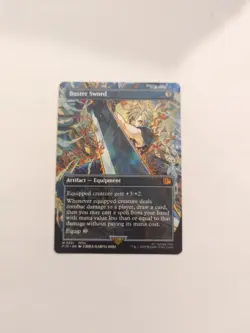 Buster Sword (Borderless) Final Fantasy Regular NM MTG - Image 1