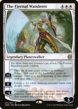 🧙The Eternal Wanderer R 011/271 ONE Phyrexia All Will Be One MTG - Image 1