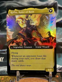 MTG | Kefka, Court Mage / Ruler Of Ruin (Extended Art) [FINAL FANTASY] ✨FOIL✨ - Image 2