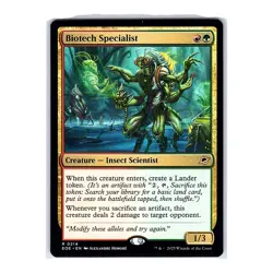 Biotech Specialist #21 Regular Rare MTG 2025 Edge of Eternities (EOE) - Image 1