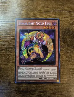 Lunalight Gold Leo Secret Rare DUAD-EN005 Duelist Advance Yugioh - Image 1