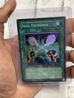 Yugioh! LP Soul Exchange SDY-041 Super Rare - Unlimited Edition Lightly Played - Image 2