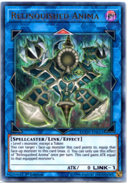 Relinquished Anima - DUOV-EN053 - Ultra Rare - 1st Edition - Yugioh - Image 1