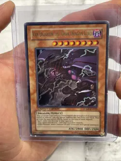 Yugioh Van’Dalgyon The Dark Dragon Lord JUMP-EN023 Ultra Rare Limited Edition MP - Image 2