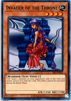 Invader Of The Throne - SRL-EN026 - Super Rare 25th Anniversary - Yugioh - Image 1
