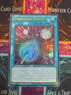 Yu-Gi-Oh! TCG Cyberdark Realm SDCS-EN023 Ultra Rare 1st Edition Near Mint - Image 1