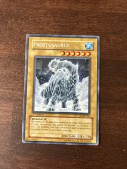 Yu-Gi-Oh Frostosaurus STON-EN002 1st Edition Ultimate Rare LP - Image 2