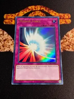 🔥YUGIOH • MIRROR FORCE • ULTRA RARE • LCKC-EN053 • UNLIMITED • NM🔥 - Image 2