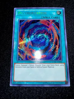 🔥YUGIOH • POLYMERIZATION • SECRET RARE • LCKC-EN026 • UNLIMITED • NEAR MINT🔥 - Image 5