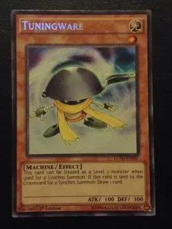 Yu-Gi-Oh! SECRET RARE HOLO CARD TUNINGWARE LC5D-EN007 1ST NM - Image 1