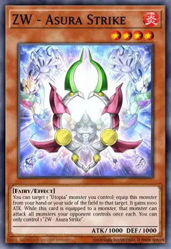 ZW Asura Strike - LVAL-EN002 Rare | Yu-Gi-Oh! Card - Image 1