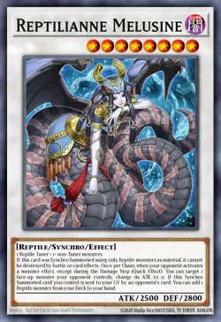 Reptilianne Melusine - BODE-EN043 Super Rare | Yu-Gi-Oh! Card - Image 1