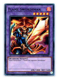 Flame Swordsman - LOB-EN003 - Super Rare - Yugioh - Image 1