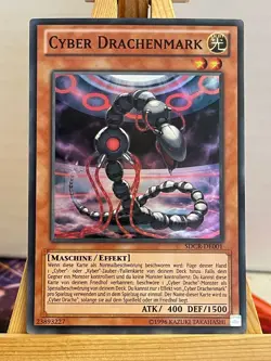Cyber Drachenmark SDCR-DE001 Super Rare Deutsch NM YUGIOH - Image 1