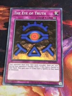 The Eye Of Truth PSV-EN010 Nm Yugioh! Unlimited 25th Annv Nm - Image 1