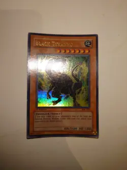 Yu-Gi-Oh! TCG Black Tyranno Invasion of Chaos IOC-075 1st Edition Ultra Rare - Image 1