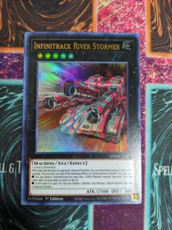 Yu-Gi-Oh! Infinitrack River Stormer MP20-EN212 1st Edition Ultra Rare NM - Image 1
