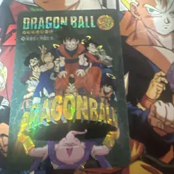 Bandai Dragon Ball Visual Adventure Hologram Card 1985 Used - Image 1