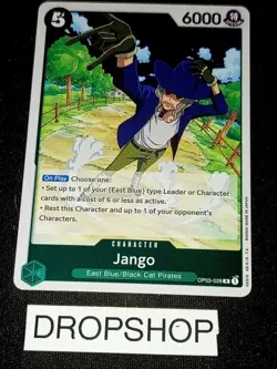 CARTE ONE PIECE ANGLAISE OP03-028 JANGO MINT OP03 ENGLISH CARD - Image 1