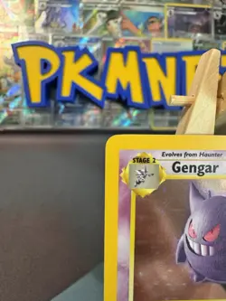 Pokemon TCG Gengar Fossil Holo Rare Card 5/62 NM/LP Condition WOTC Vintage - Image 2