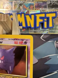 Pokemon TCG Gengar Fossil Holo Rare Card 5/62 NM/LP Condition WOTC Vintage - Image 3