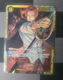 Shanks SEC OP01-120 One Piece Card Game CCG TCG Near Mint Box Fresh - Image 1