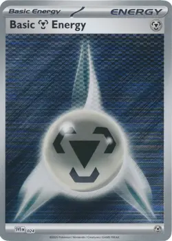 Metal Energy Reverse Holo Black Bolt White Flare Pokemon Card NM - Image 1
