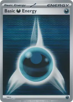 Darkness Energy Reverse Holo Black Bolt White Flare Pokemon Card NM - Image 1