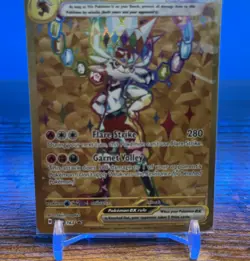 2024 Pokemon Cinderace Holo Ex SVP 163 Black Star Promo Sealed Packaging Card - Image 3