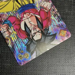 Dragon Ball Data Carddass Z2 Son Goku 4 Card Set Super Sire Explosion Used - Image 5