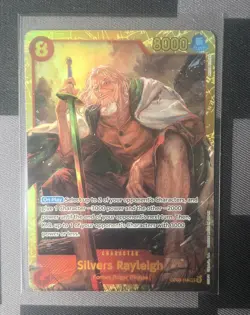 Silvers Rayleigh OP08-118 SEC One Piece Trading Card Game Two legends English - Image 1