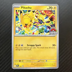 Pikachu World Championships 2025 Black Star Promo Card - Image 1