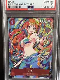 PSA 10 Nami Uta Boa Hancock Jewelry Bonney Seq Set ONE PIECE Card Game JPN - Image 2