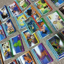 Dragon Ball Trading Card Set 34 Cards Collectible Used - Image 2